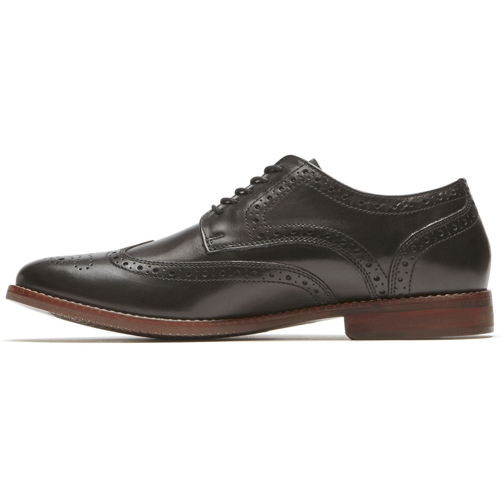 Rockport Snörskor Herr Svarta - Style Purpose Wingtip - CQBTS6852